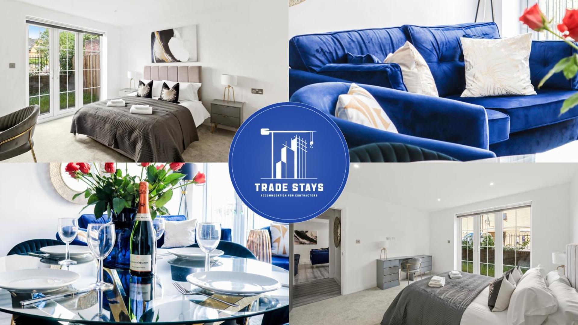 Elegant Apartments In Staines L Free Onsite Parking Staines-upon-Thames Exteriör bild
